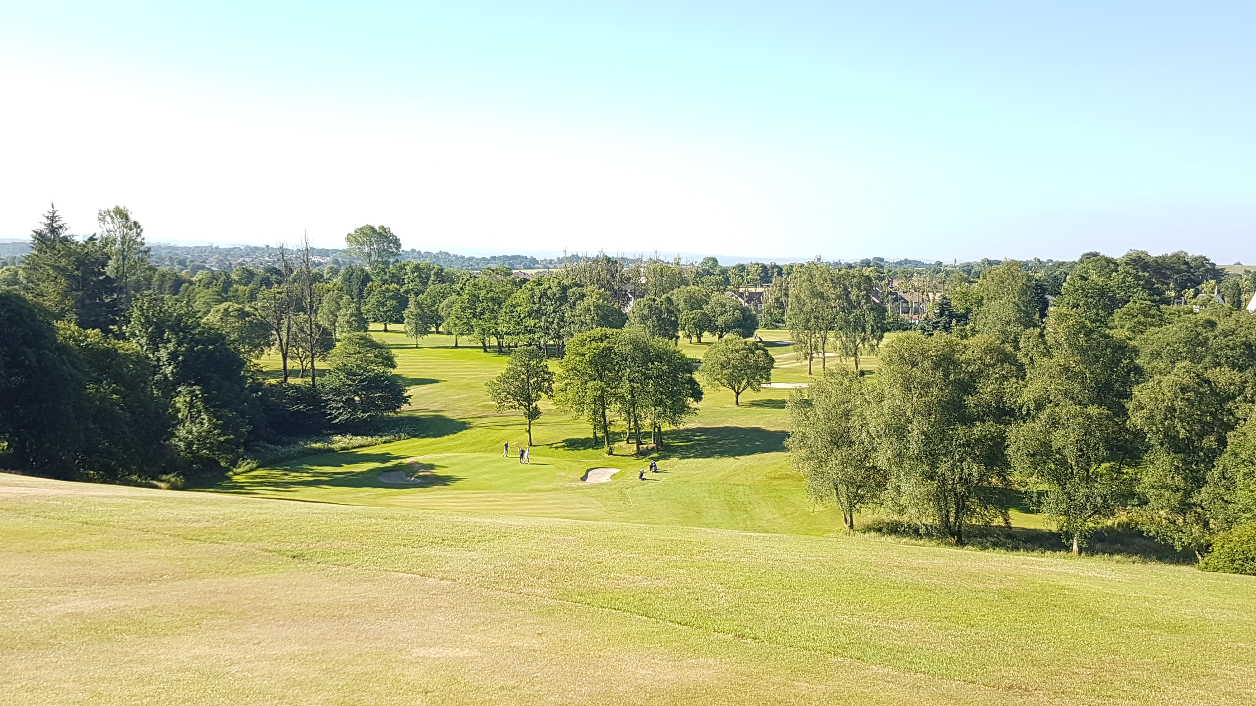 View from the seventh hole